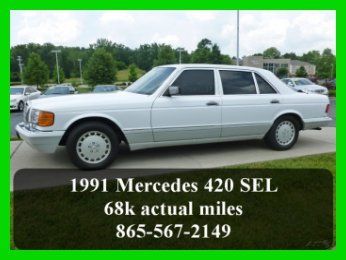 1991 mercedes 420sel 420 sel 68k miles