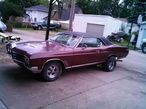 1966 buick skylark base hardtop 2-door 6.6l