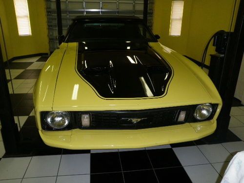 Ford Mustang Mach 1 Convertible factory 4 speed, image 3