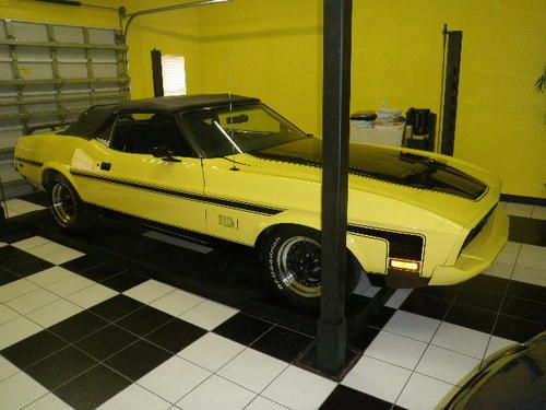 Ford Mustang Mach 1 Convertible factory 4 speed, image 4