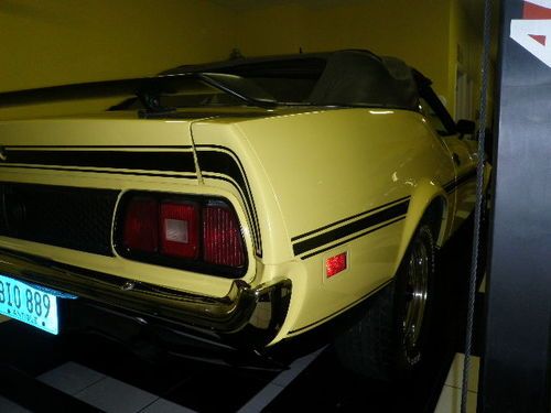 Ford Mustang Mach 1 Convertible factory 4 speed, image 5