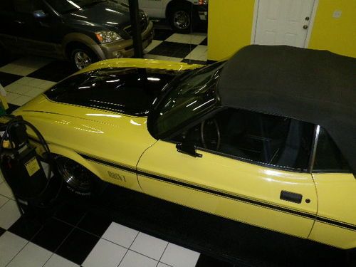 Ford Mustang Mach 1 Convertible factory 4 speed, image 8