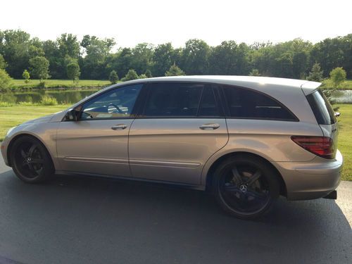 Mercedes benz r500 4matic awd panoroof leather 3rd row 5.0l dvd