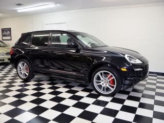 2008 porsche cayenne gts v8 basalt black 1 owner 11k mi carbon wheel