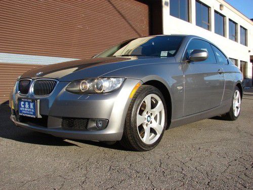 Grey/black 328i x-drive coupe navigation cold weather pkg xenons warranty 35k mi