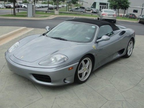 2004 ferrari 360 spider 6 speed current belts