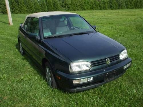 1997 volkswagen cabrio high line convertible 2-door 2.0l