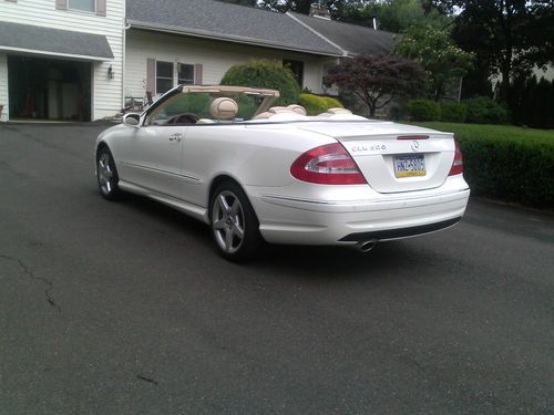 2005 mercedes-benz clk500 base convertible 2-door 5.0l