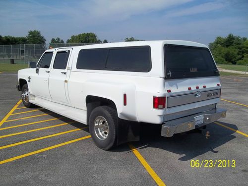 1984 Chevy Dually Crewcab with Cummins 5.9L Diesel 5speed Nice Truck RARE!!!, US $12,995.00, image 4