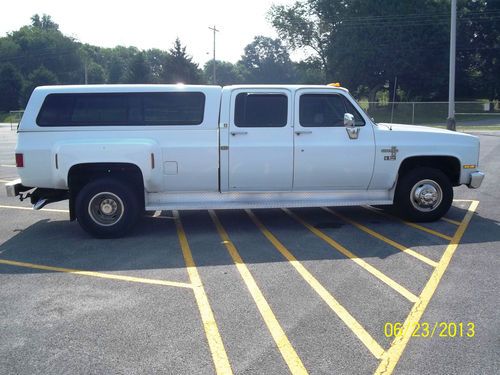 1984 Chevy Dually Crewcab with Cummins 5.9L Diesel 5speed Nice Truck RARE!!!, US $12,995.00, image 7