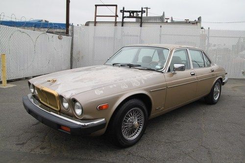 1983 jaguar xj6 vanden plas automatic 6 cylinder no reserve