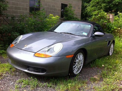 2001 porsche boxster, rebuildable, repairable, no reserve, convertible