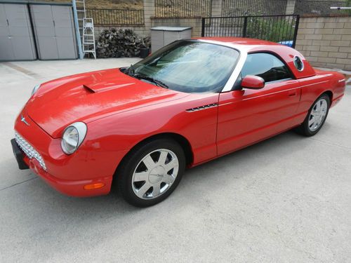 2002 ford thunderbird base convertible 2-door 3.9l