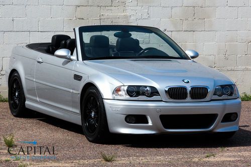 Perfect history m3 6-speed smg w/black rims, navi 03 e46 better than 330i 335i