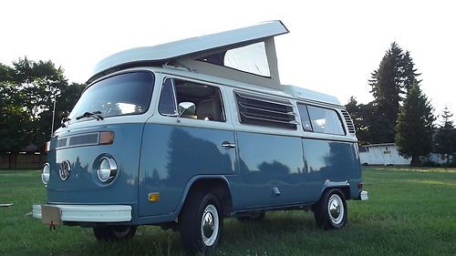 Restored 73 westfalia. mint rust free bus 103k og miles show quality restoration