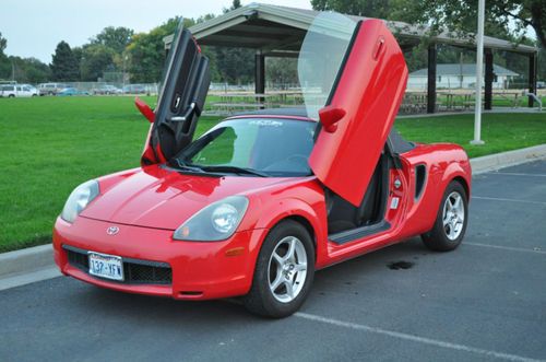 2002 toyota mr-2  spyder  lambo doors