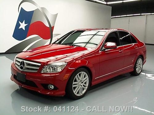 2009 mercedes-benz c300 sport automatic sunroof 27k mi texas direct auto