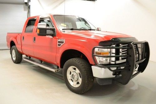 2009 ford f-250 xlt 4x4 crew cab 6.4l diesel power seats keyless clean carfax