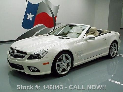 2009 mercedes-benz sl550 hardtop roadster p1 nav 20k mi texas direct auto