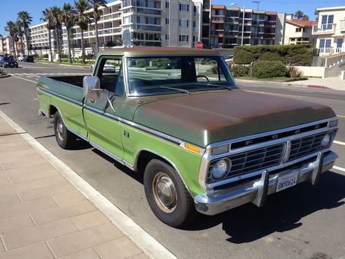 1973 ford ranger xlt f-100 famous movie truck original runs great &amp; starts easy