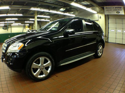 Mercedes ml350 4-matic prem 1 pkg navigation 1 owner low miles factory waranty