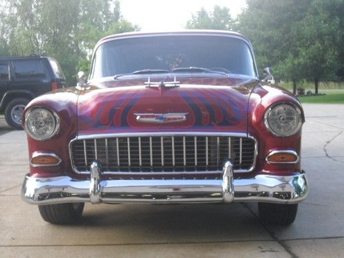 1955 chevy belair 2 door hard top