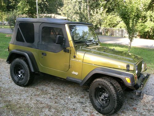 1997 jeep wrangler pj sport utility 2-door 2.5l