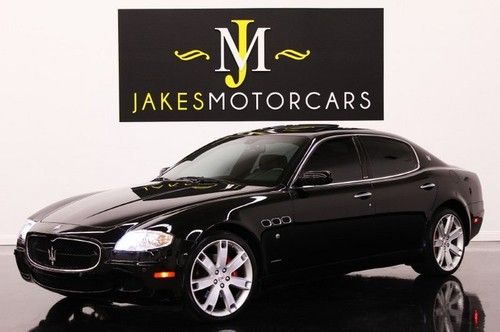 2007 quattroporte sport gt, true automatic, carbon fiber inside, black on black!