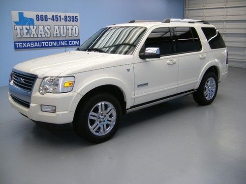 We finance!!!  2007 ford explorer limited heated leather 3rd row tow texas auto