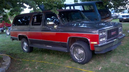 1989 gmc chevy suburban sle 2500 350 4wd auto 73,000 miles 1968 1969 1970 1971