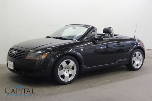 Very cheap! turbo audi tt 6-speed power convertible top nicer than coupe, bmw z3