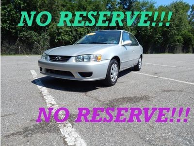 2002 toyota corolla exceptional condition gas saver no reserve!!!!