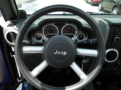 45k miles wrangler unlimited blue black soft top 4x4 4wd off road 4 door lift, image 38