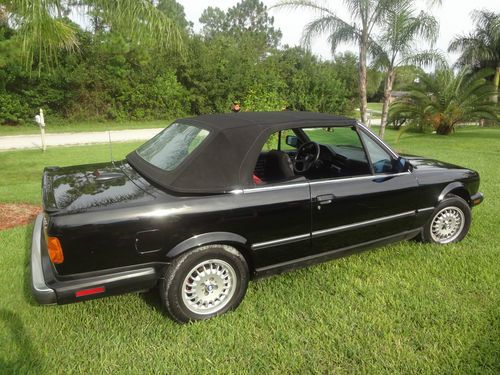 1989 bmw 325i automatic, convertible