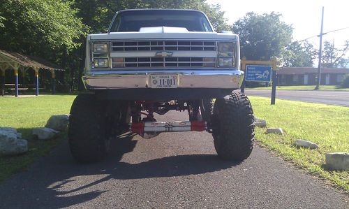 1986  silverado 1 ton lifted ex show truck