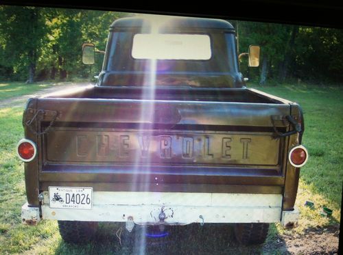 1959 Chevrolet Apache 3100 NAPCO 4x4 Extremely Rare Fleetside NO RESERVE AUCTION, image 8