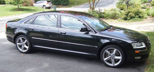 Certified pre-owned audi a8l quattro. loaded with options!! phantom pearl black.