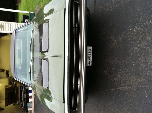 1970 dodge charger 383 h.p. 727 auto  dana 60 f8 green super nice