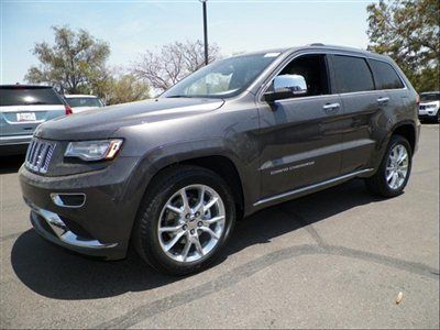 Rwd 4dr summit new suv automatic engine 5.7l hemi mopar overland gray leather