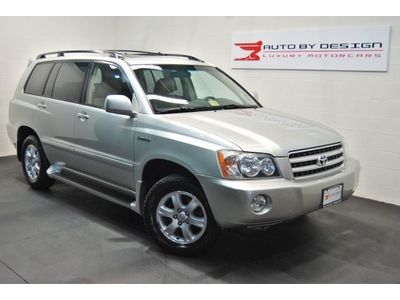 2003 toyota highlander limited v6 - 4wd, leather,sunroof, excellent condition!