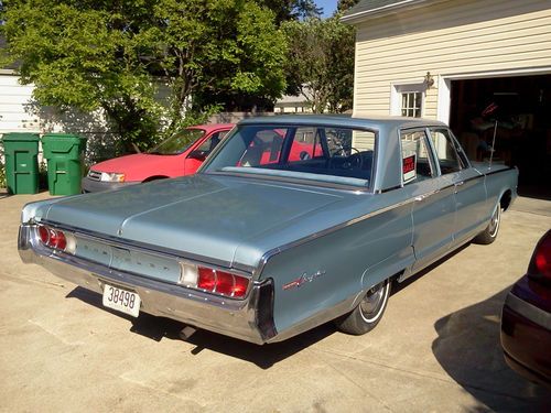 1965 chrysler newport base hardtop 4-door 6.3l