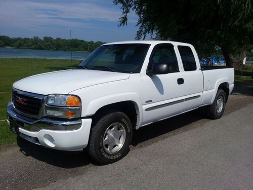 No reserve 2006 gmc sierra sle 4x4 ext cab hybrid