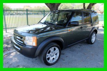 2005 no reserve land rover lr3 4x4 3rd row seat clean florida vehicle cold a/c