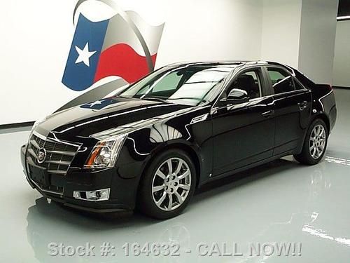 2009 cadillac cts 3.6 di pano sunroof nav xenons 55k mi texas direct auto