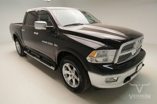 2012 laramie crew 4x4 navigation sunroof leather heated  v8 hemi remote start