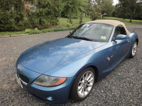 2003 bmw z4 very clean low miles (41,900) convertible premium garaged roadster