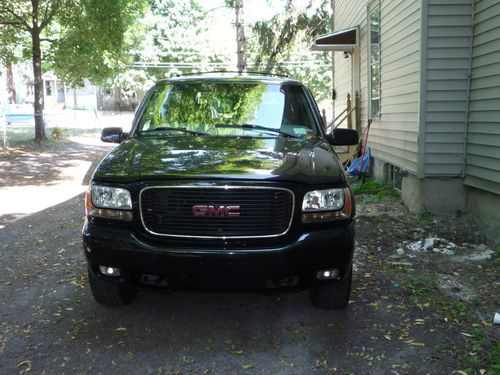 BEAUTIFUL 2000 BLACK W/GREY LEATHER YUKON DENALI LOW MILES!!!, image 10