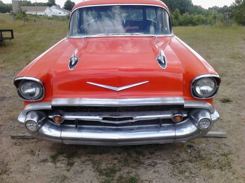 1957 chevrolet wagon 4 door project