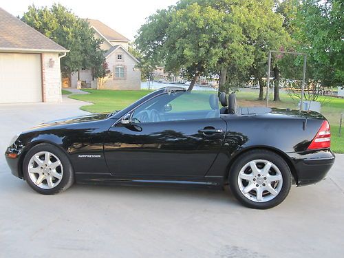 2004 mercedes-benz slk 230 kompressor roadster hardtop convertible clean slk230