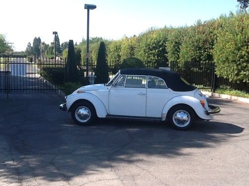 1978 vw super beetle convertible